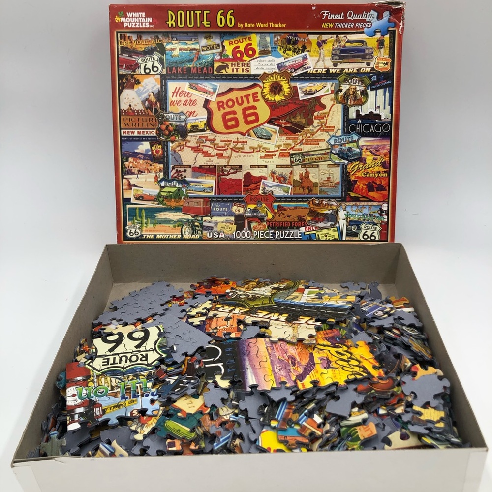 White mountain Route 66 puzzle